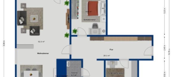 3غرفة شقة في Judenburg, Austria رقم 127083 9