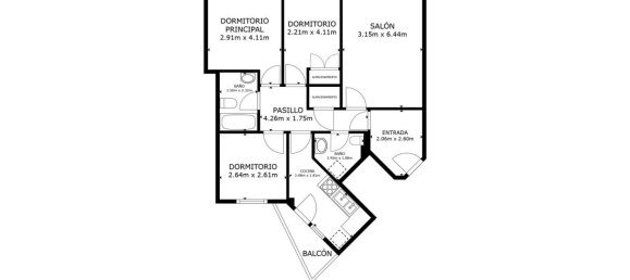 3 bedrooms Apartment in Salamanca, Spain No. 98224 33