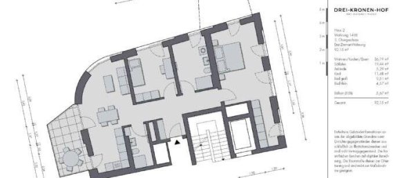 Apartamento de 3 habitaciónes en Tuttlingen, Germany No. 87385 2