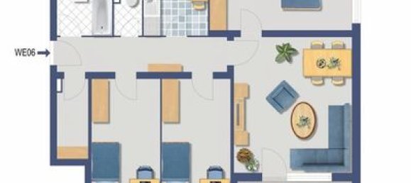 Квартира с 4 комнатами в Висбаден, Германия № 40861 3