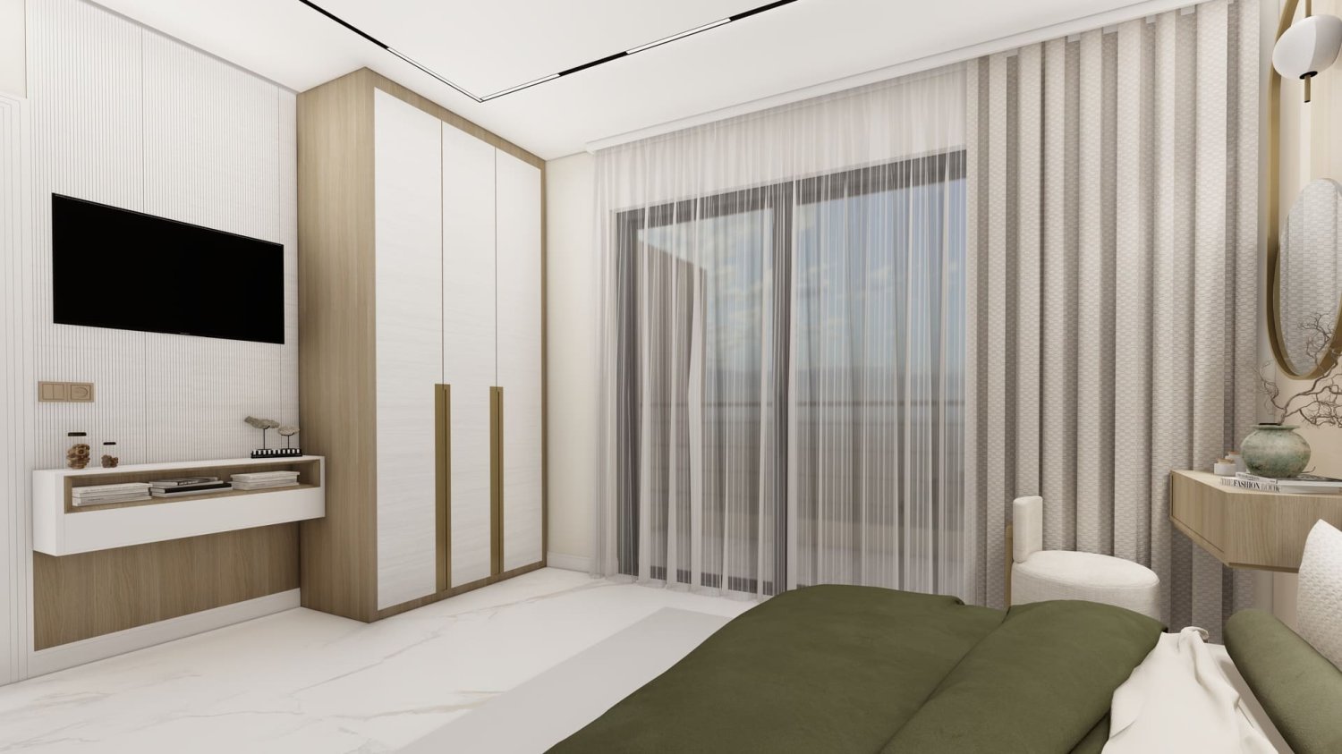 Apartamento 1+1 em Life Garden, Oba, Turkey N.º 34831