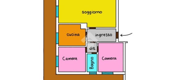 3غرفة شقة في Treviglio, Italy رقم 38748 25