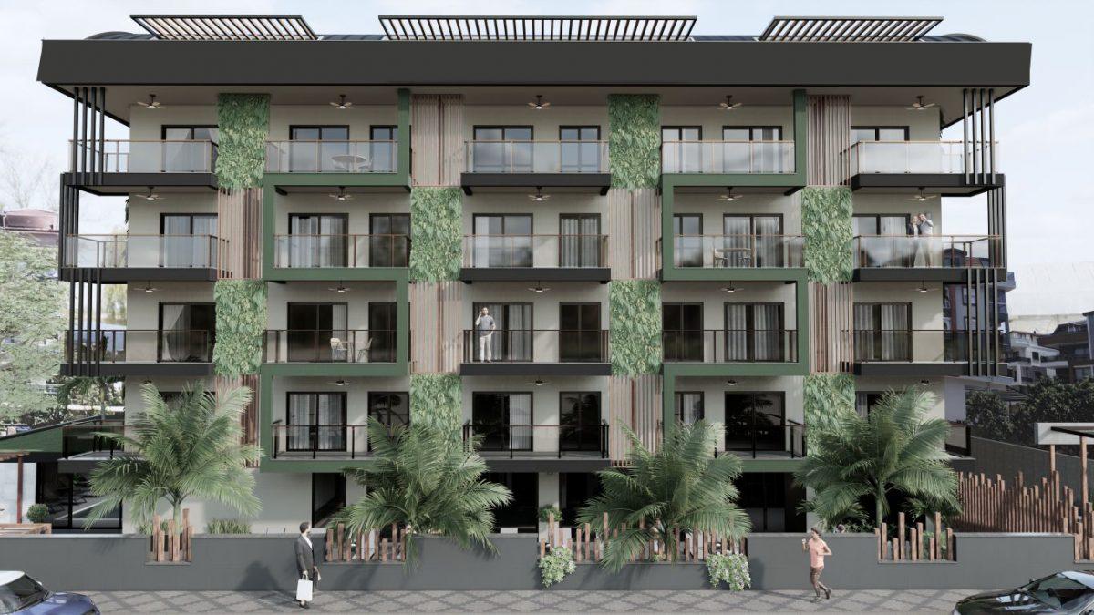 2 rooms Apartment in Oba, Turkey No. 10165