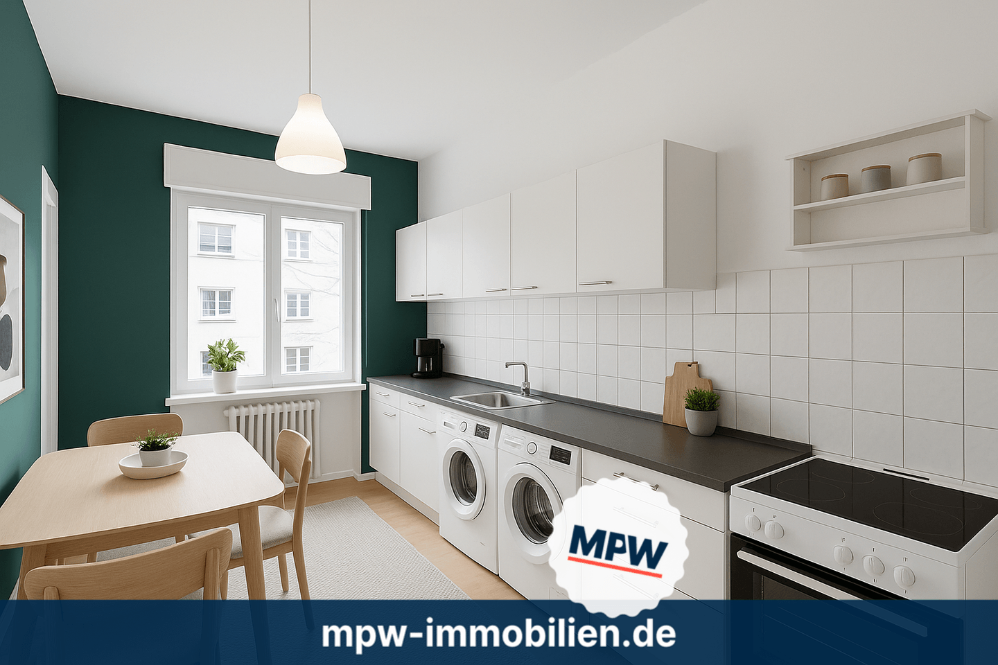 Квартира с 2 комнатами в Вестенд, Германия № 49111