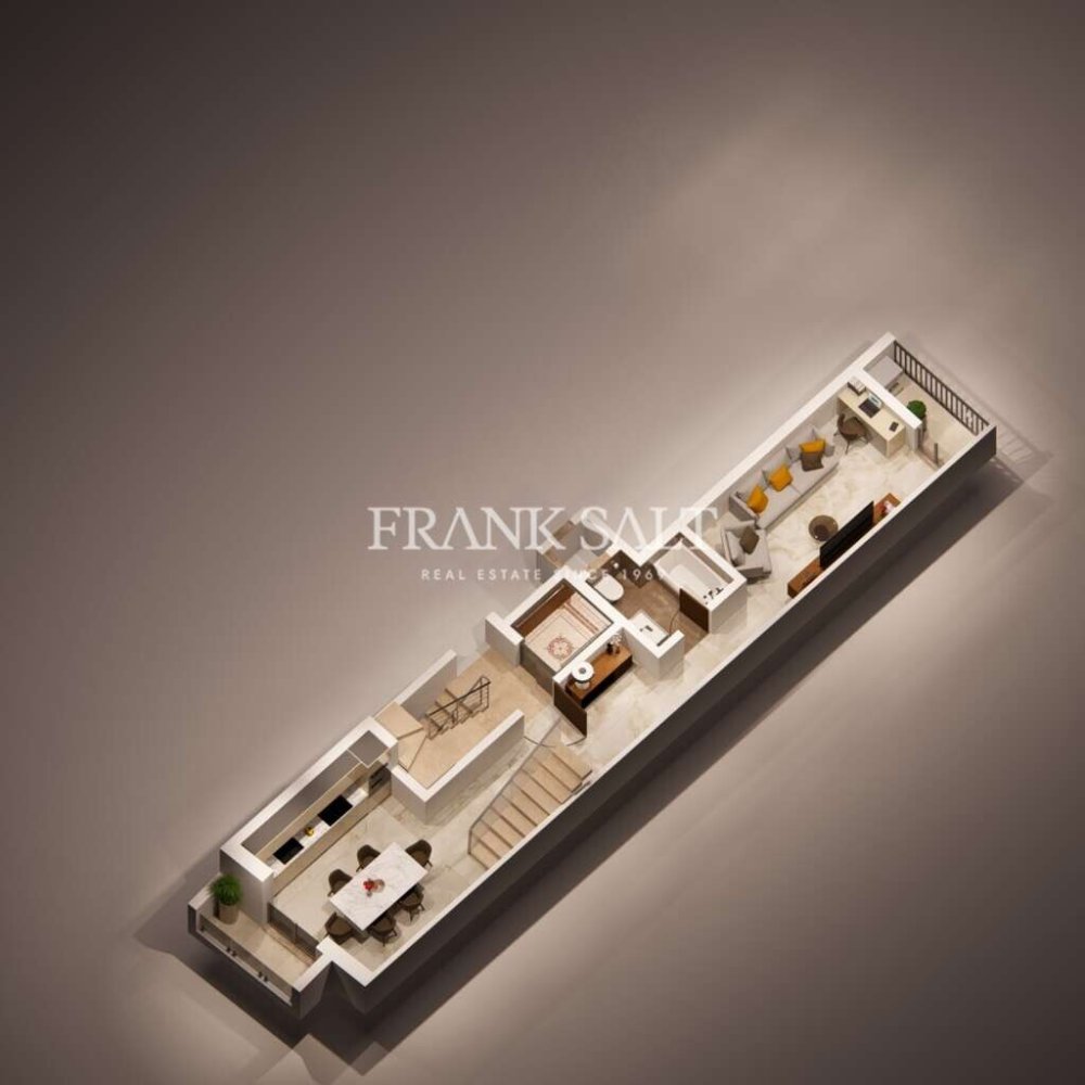 2 Schlafzimmer Wohnung in Fgura, Malta, Nr. 1162