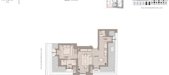 1 غرف نوم شقة في Lisbon, Portugal رقم 94008 3