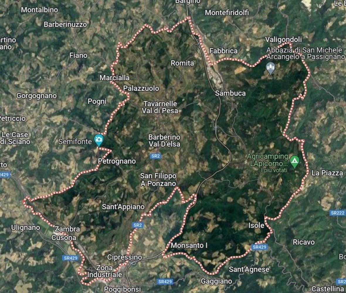 Propriété commerciale à Barberino Tavarnelle, Italy 1008m² No. 313462