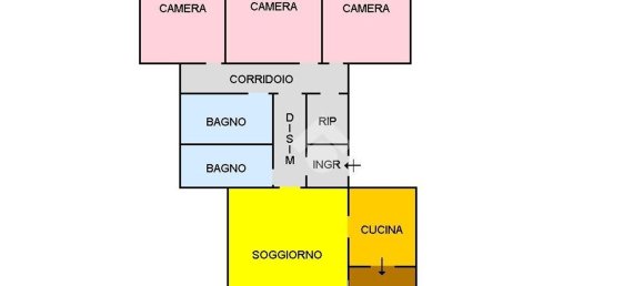 4-salle Appartement à Rome, Italy No. 52707 39