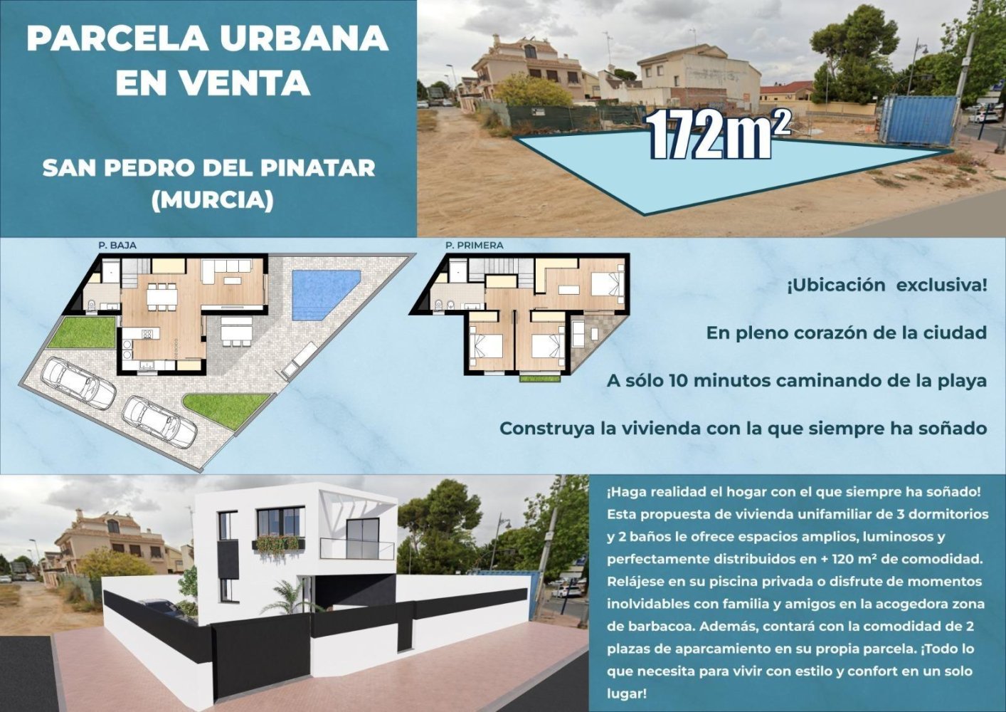 Grundstück in San Pedro del Pinatar, Spain, Nr. 369836
