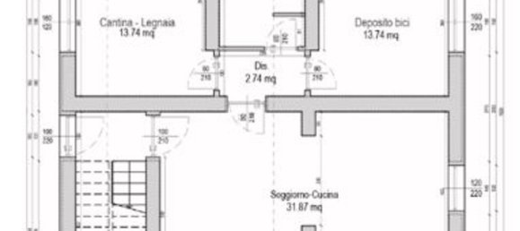 8 rooms House in San Ginesio, Italy No. 256816 37