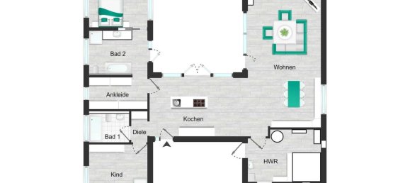 3 rooms House in Nordsachsen, Germany No. 257368 22