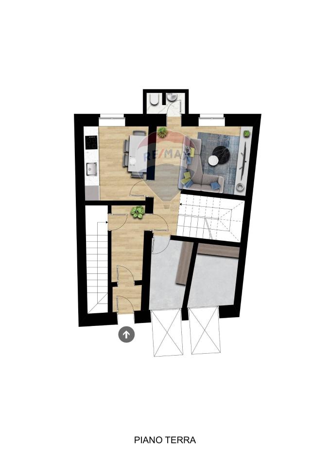 Квартира с 6 комнатами в Монте Сан Вито, Италия № 7082