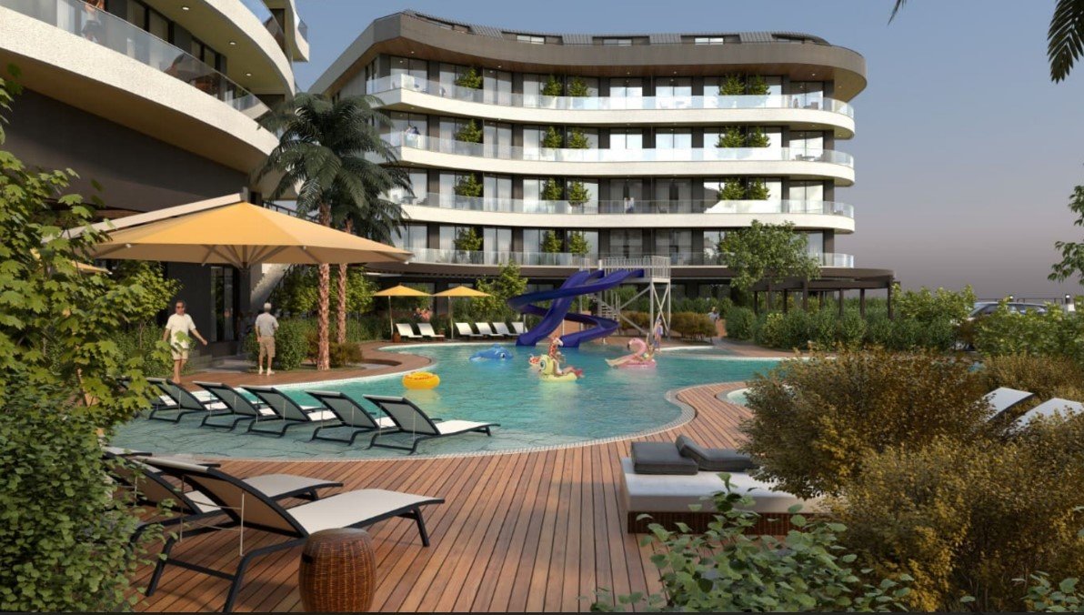 Apartamento de 1+1 en Alanya, Turkey No. 41772