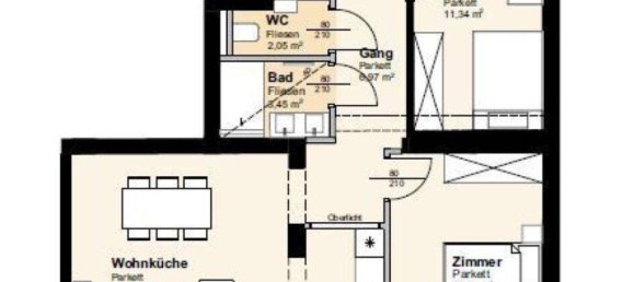 3-Zimmer Wohnung in Margareten, Austria, Nr. 186064 6