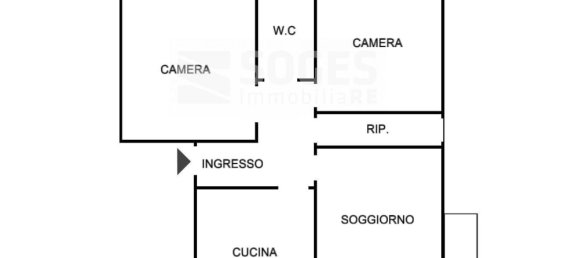 4 rooms Apartment in Montevarchi, Italy No. 110909 5