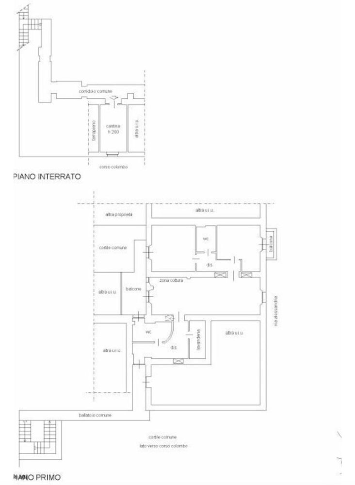 3غرفة شقة في Milan, Italy رقم 284690