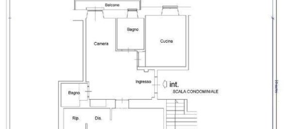 3-salle Appartement à Rome, Italy No. 41201 12