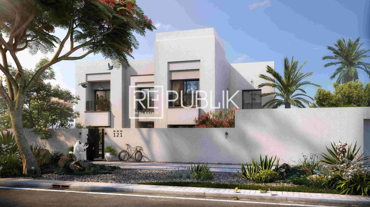 Villa de 5 dormitorios en REEMAN LIVING, Al Shamkha, UAE No. 60036