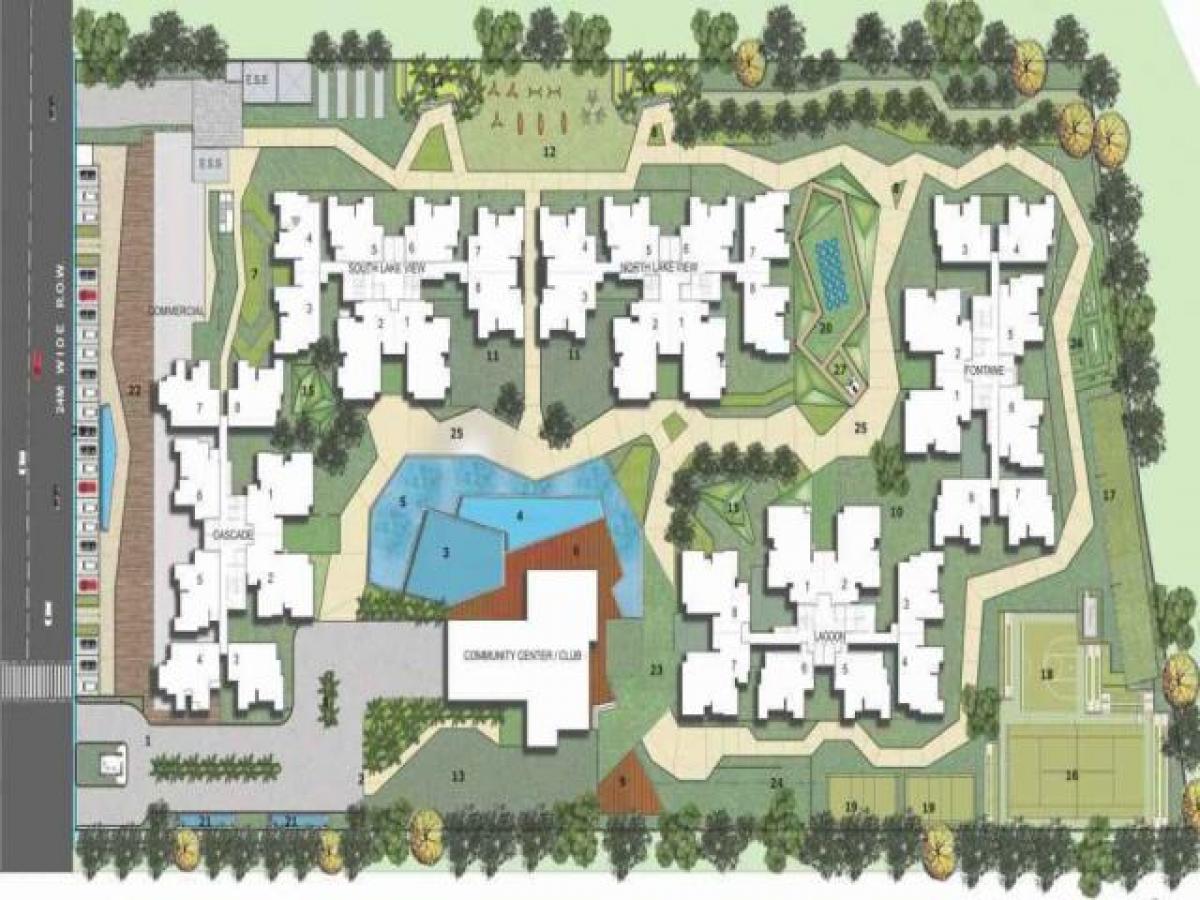 2 غرف نوم منزل في Noida, India رقم 68228