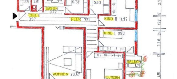 3 غرف نوم شقة في Waldshut, Germany رقم 31342 14