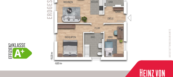 Бунгало с 2 спальнями в Зоннеберг, Германия № 40692 2