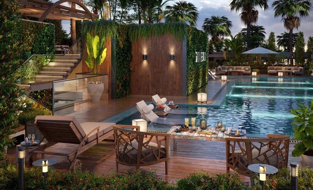 Apartamento de 2 dormitorios en Dubai, UAE No. 96672