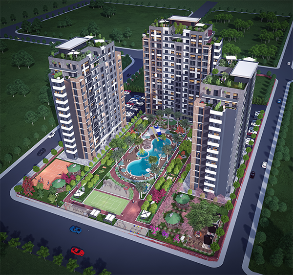 Apartment 1+1 in Mersin, Turkey No. 32158