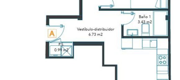 Apartamento T2 em Las Palmas De Gran Canaria, Spain N.º 98382 6