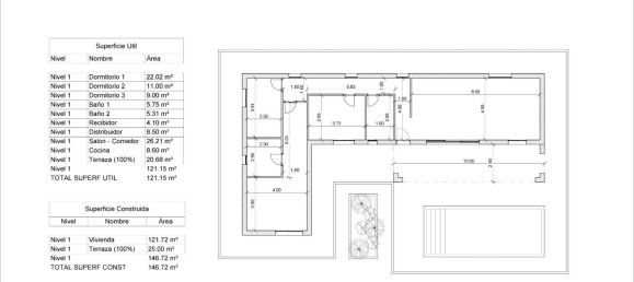 3 bedrooms Villa in Pinoso, Spain No. 13030 20