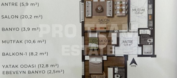 3 rooms Apartment in Aksu, Turkey No. 34236 14