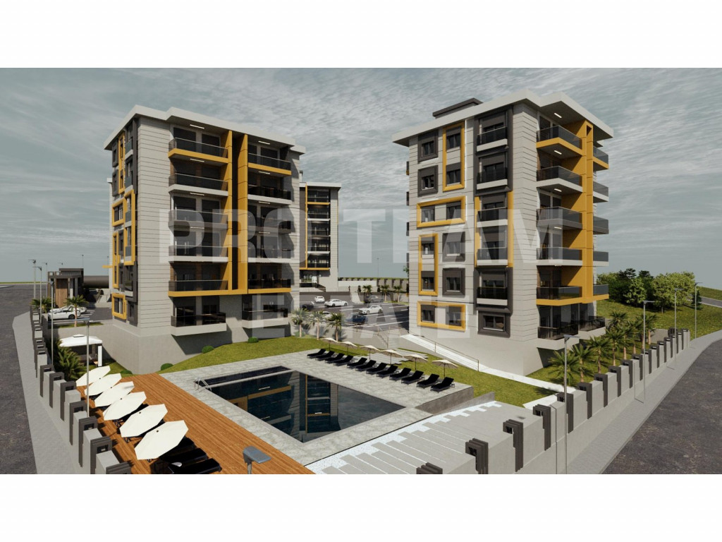 3 rooms Apartment in Aksu, Turkey No. 34236