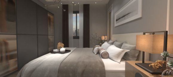 Wohnung 1+1 in Galleria Residence, Kâğıthane, Turkey, Nr. 37651 3