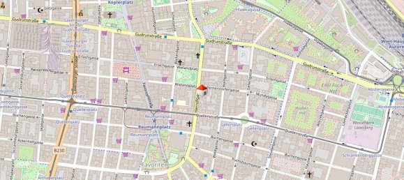 Квартира с 2 комнатами в Фафоритен, Австрия № 210731 7