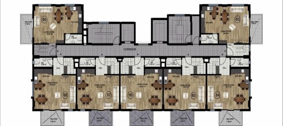 2-Zimmer Wohnung in Demirtas, Turkey, Nr. 10184 25