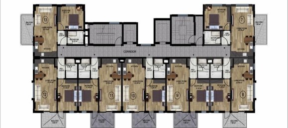 2-Zimmer Wohnung in Demirtas, Turkey, Nr. 10184 23