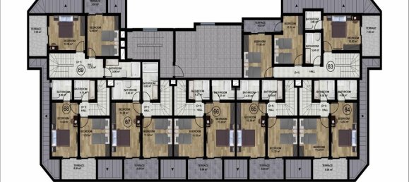 2-Zimmer Wohnung in Demirtas, Turkey, Nr. 10184 26