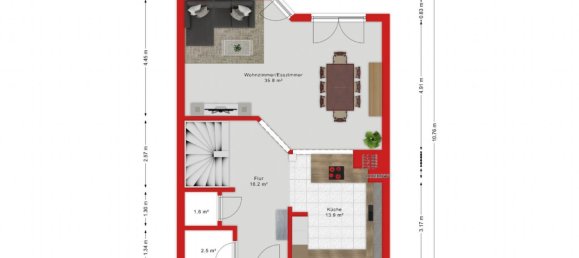 3 bedrooms Townhouse in Frankfurt am Main, Germany No. 239106 32