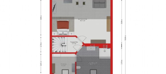 3 bedrooms Townhouse in Frankfurt am Main, Germany No. 239106 34