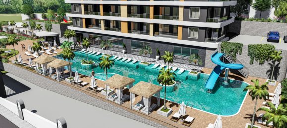 Apartamento 1+1 em Alanya, Turkey N.º 26544 5