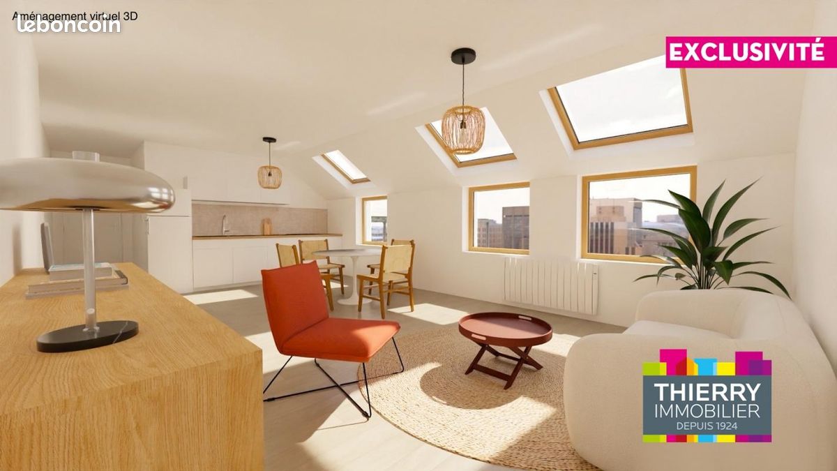 Apartamento T2 em Nantes, France N.º 96558