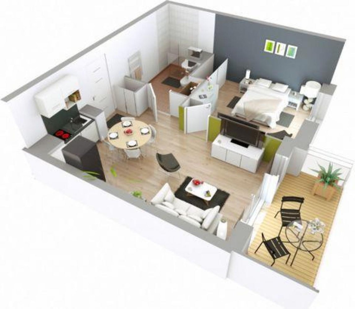 Studio in Chambourcy, France No. 37058