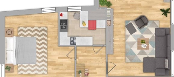 2غرفة شقة في Bremen, Germany رقم 60178 3