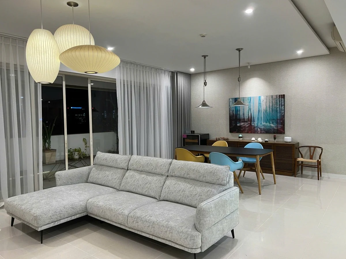 3 dormitorios apartamento en alquiler en Thu Duc, Ho Chi Minh, Vietnam № 74609