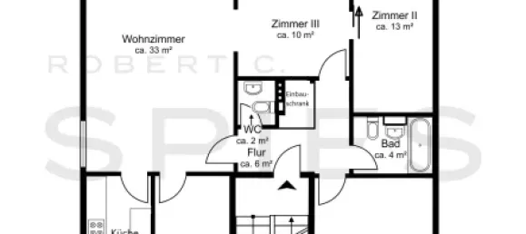 3 غرف نوم شقة في Bremen, Germany رقم 346738 7