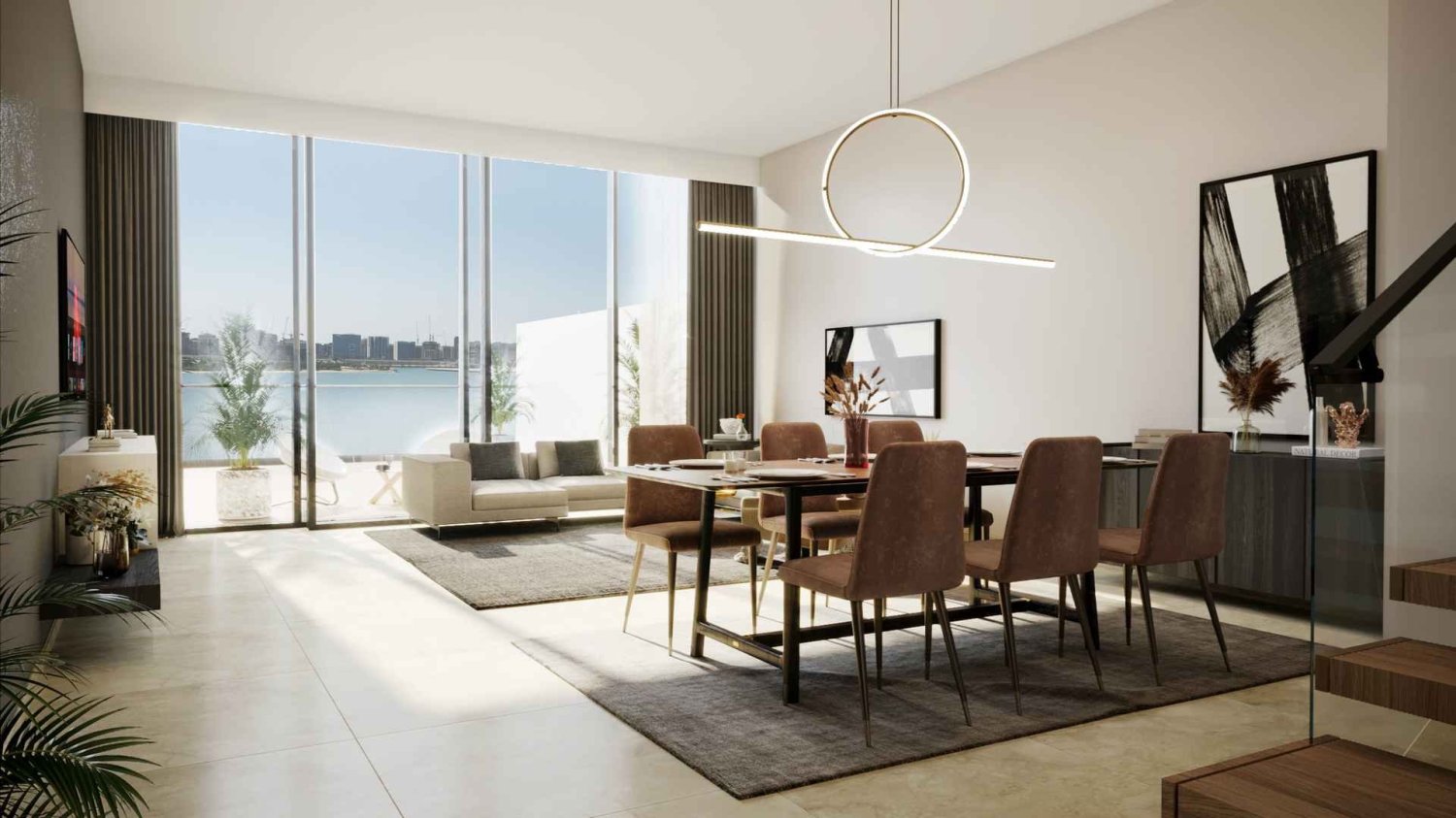 4 Schlafzimmer Wohnung in PERLA 1, Yas Island, UAE, Nr. 59517