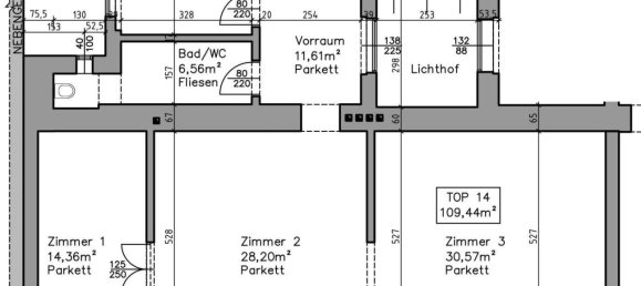 3-salle Appartement à Vienna, Austria No. 245781 19