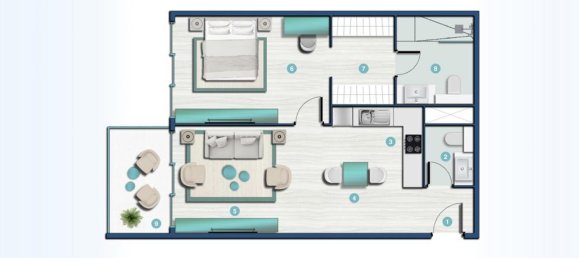 1 bedroom Apartment in Al Hamra Village, UAE No. 107256 4