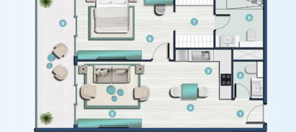 1 bedroom Apartment in Al Hamra Village, UAE No. 107256 5