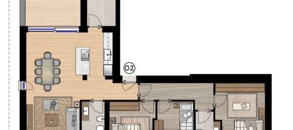 Apartamento de 4 divisões em Formigine, Italy N.º 24518 2