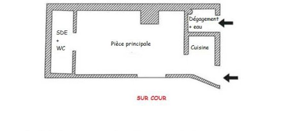 استوديو في Paris, France رقم 168291 4